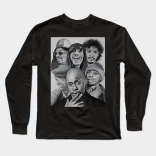 Dave Chappelle Gracious Genius Long Sleeve T-Shirt